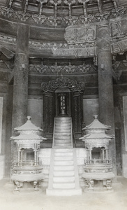 Interior of the Qiniandian (Hall of Prayer for Good Harvests 祈年殿), Temple of Heaven (天壇), Beijing (北京)