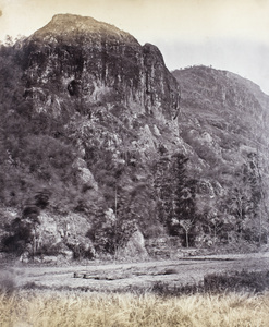 Entrance to the Bankers' Glen, view to the left looking up the Dazhangxi, near Fuzhou