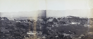 Panorama of the west end of the settlement, Fuzhou