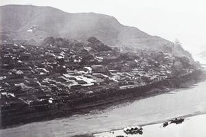 View of the Min River and part of Yanping (延平区), Nanping (南平市), Fujian