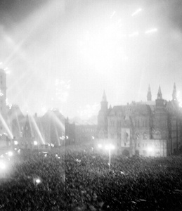 Victory celebration, Moscow, 1945