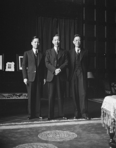 At Chinese Embassy, Moscow, 1946