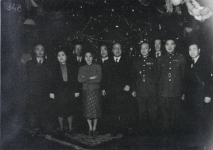 New Year party, Chinese Embassy, Moscow, 1948