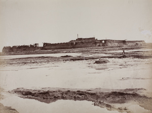 Exterior of North Taku Fort, showing the English and French entrances