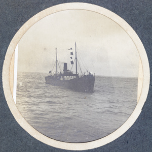 A steamer at sea