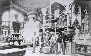 Binchun at the Stockholm Exhibition, Sweden, July 1866