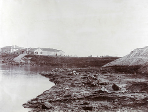 Landslip at Nanking bund in 1903