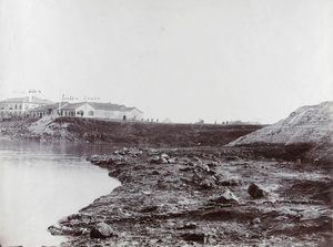 Landslip at Nanking bund in 1903