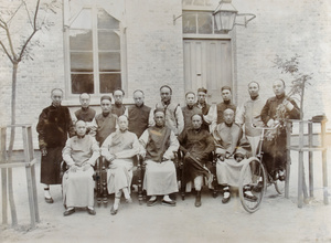 Chinese staff at the Tientsin Custom House, 1905
