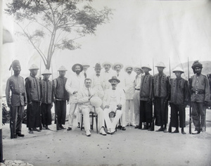 IMCS staff, Lappa Customs Station, Lappa Island, near Macau