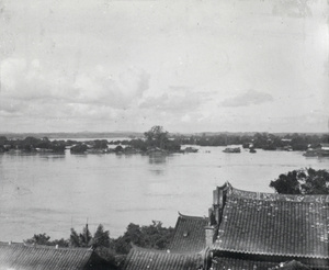West River in flood, Nanning 1913
