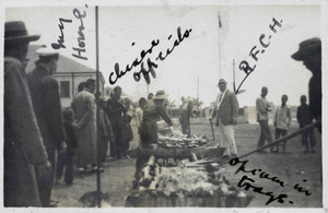 Burning opium in Nanning, 1920