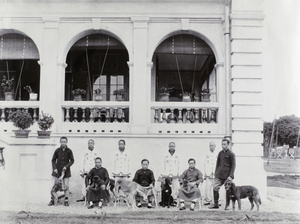 Hedgeland's domestic staff in Nanning