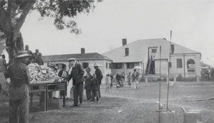 Burning opium at Nanning 1920