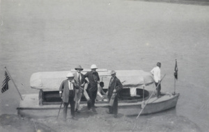 A boat on the West River, Nanning