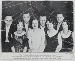 The staff of the Amateur Dancers' Club