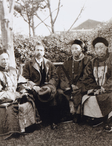 Foreign Affairs Deputy (Li), Harry Hillier, The Daotai (Yung Ling) and the Magistrate (Tsung), Jiujiang