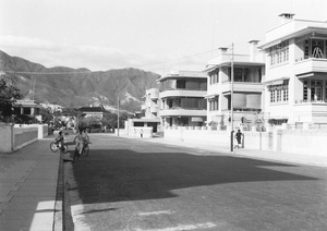 Art Deco style apartment buildings, Kowloon Tong suburb, Hong Kong