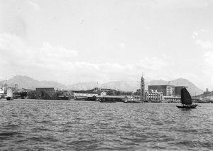 View over Victoria Harbour to Kowloon, Hong Kong