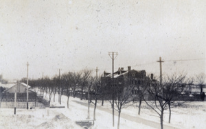 Snowfall, Tongshan Road, Hongkou, Shanghai