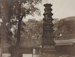 Pagoda outside Lingyin Temple, Hangzhou