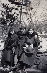 Dolly, Charles Hutchinson and Hannah, Public Garden, Shanghai