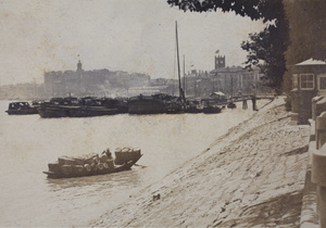 View along the Bund looking towards the Custom House, Shanghai