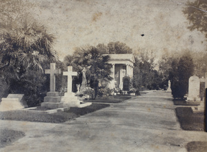 An unidentified cemetery