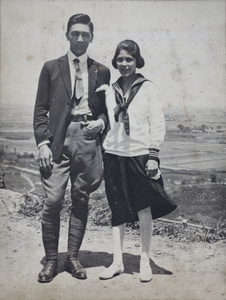 Bill Hutchinson and Mabel Parker on a day trip to Kunshan