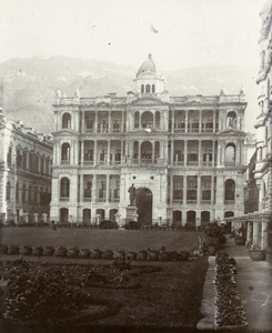 Hongkong and Shanghai Bank building, Statue Square, Hong Kong