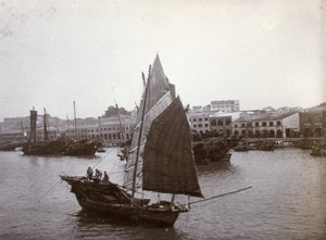 Junks in Macau harbour