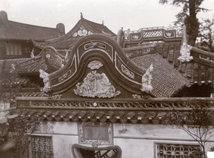 Ornamented roof tops, Shanghai