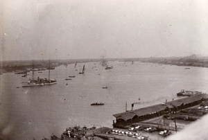 Huangpu River and wharf, Shanghai