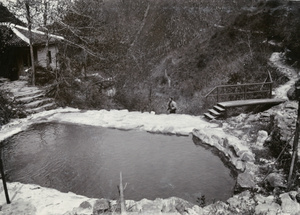 Swimming pool, Commissioner's summer house, near Kiukiang