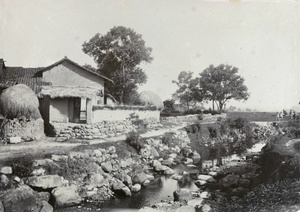 Farm beside road from Kiukiang to Commissioner's summer house