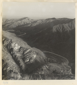 View of the Jumahe Valley seen from the mountains