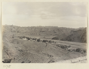 General view of Lion Valley showing Xu mi fu shou miao, Qingchui Peak, Yi li miao and Pu luo si