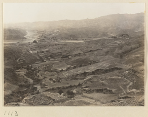 General view of Lion Valley showing Yi li miao, Xu mi fu shou miao, Pu tuo zong cheng miao (center) and Da Fo si (right)