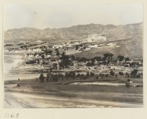 General view of temple complexes at Xu mi fu shou miao and Pu tuo zong cheng miao