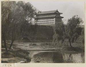 Dongbianmen (东便门), city wall, and moat, Beijing