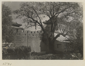 Yong ding men and city wall