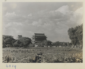 Zhong lou (left) and Gu lou (right)