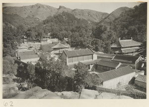 Temple buildings at Tan zhe si