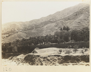 Hillside with Jin gang ta, and other temple buildings at Bi yun si