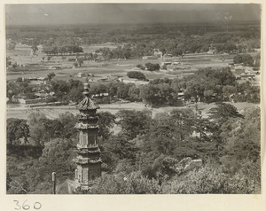 Duo bao liu li ta on Back Hill at the Summer Palace