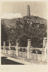 Yu feng ta on Yuquan Hill