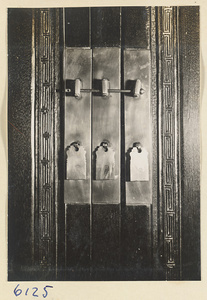 Brass furniture lock