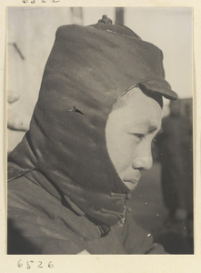 Boy wearing a hat