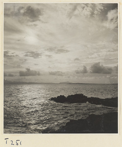 Ocean on the Shandong coast