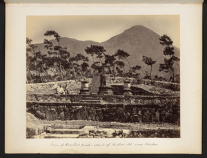 Graves of Buddhist priests; ascent of Kushan Mt., near Foochow